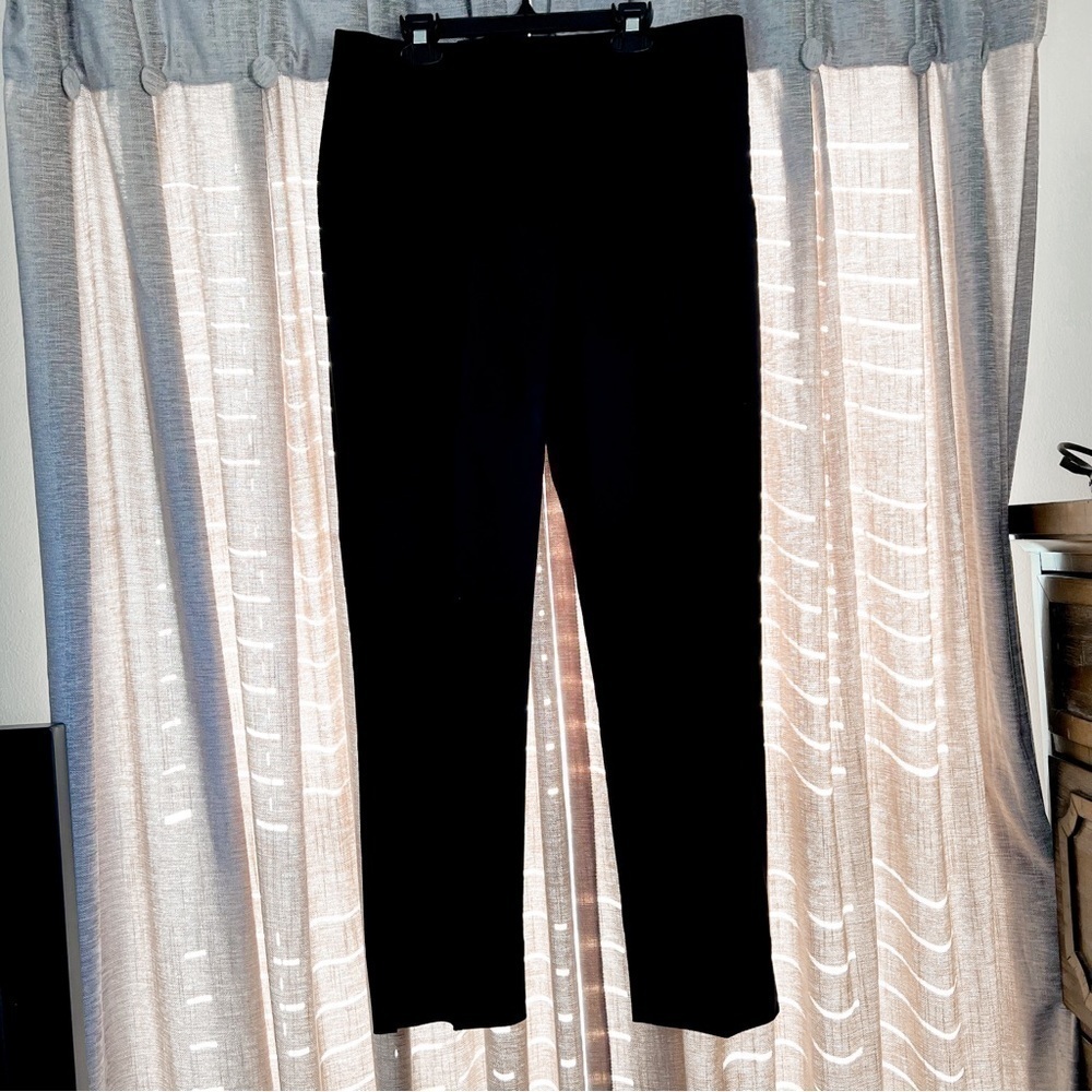 NWT Ann Taylor LOFT Black The Riviera Pant Cropped Julie Fit Size 6